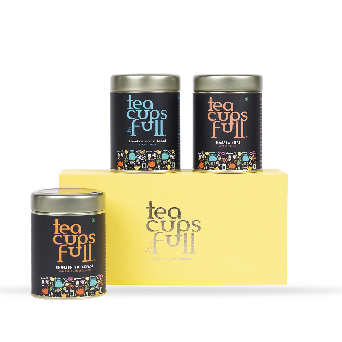 Tea Gift Set: A Gift Box of 3 Assam Teas Tea Gift Set: A Gift Box of 3 Assam Teas