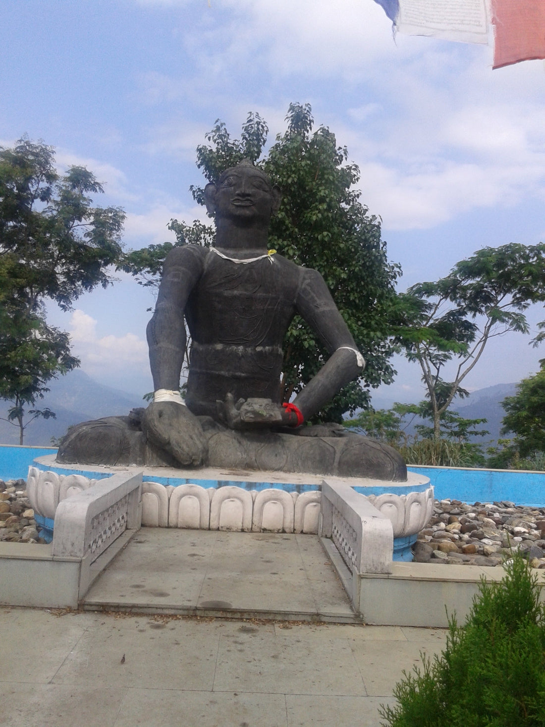 Badamtam Tea Estate; Buddha at Badamtam Tea Estate