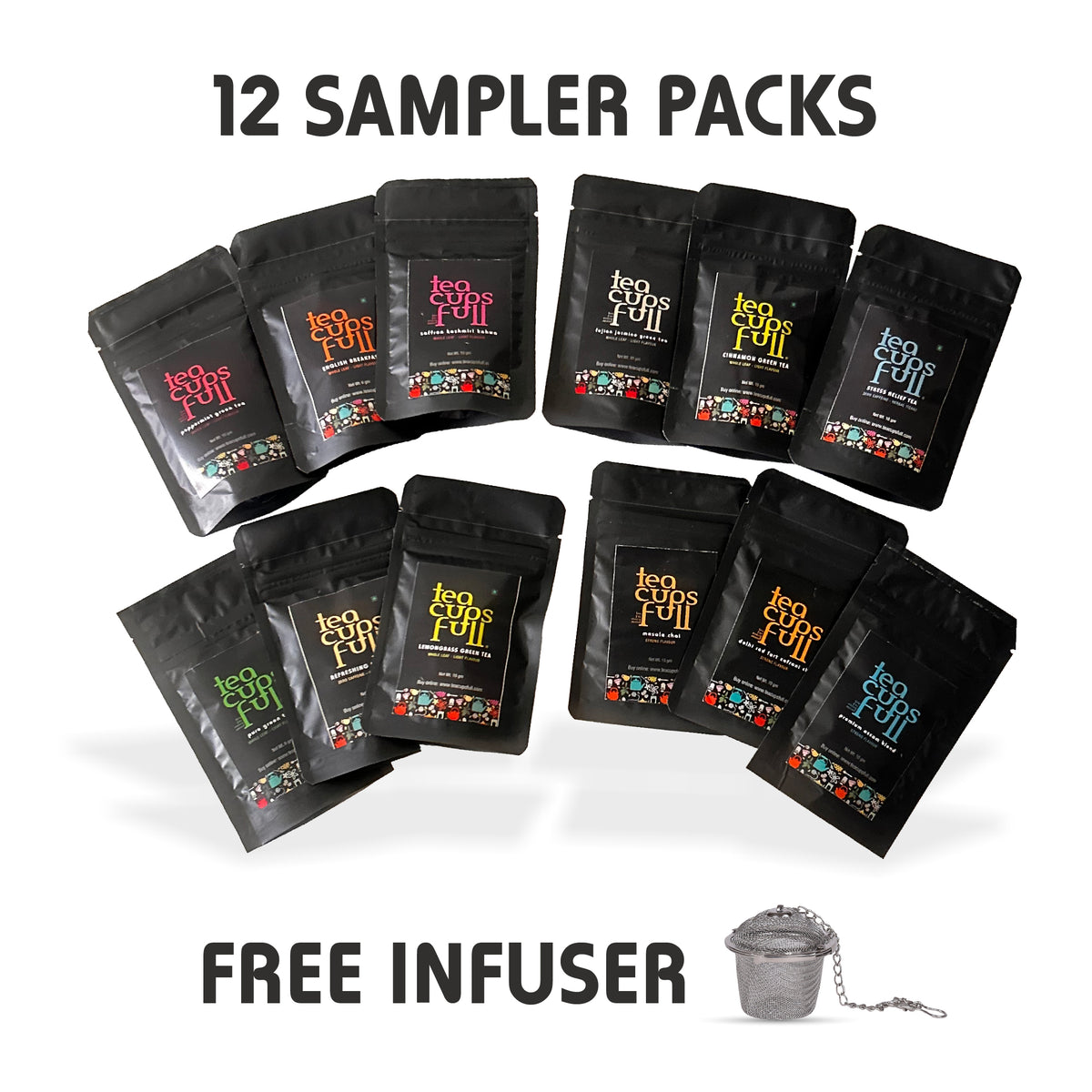 Sampler Combo Pack with Free Infuser