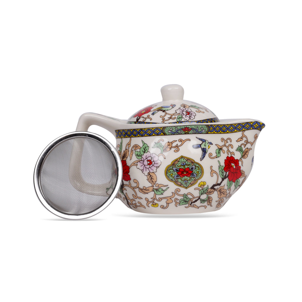 Buy Small Ceramic Tea Pot with Strainer Online TeaCupsFull