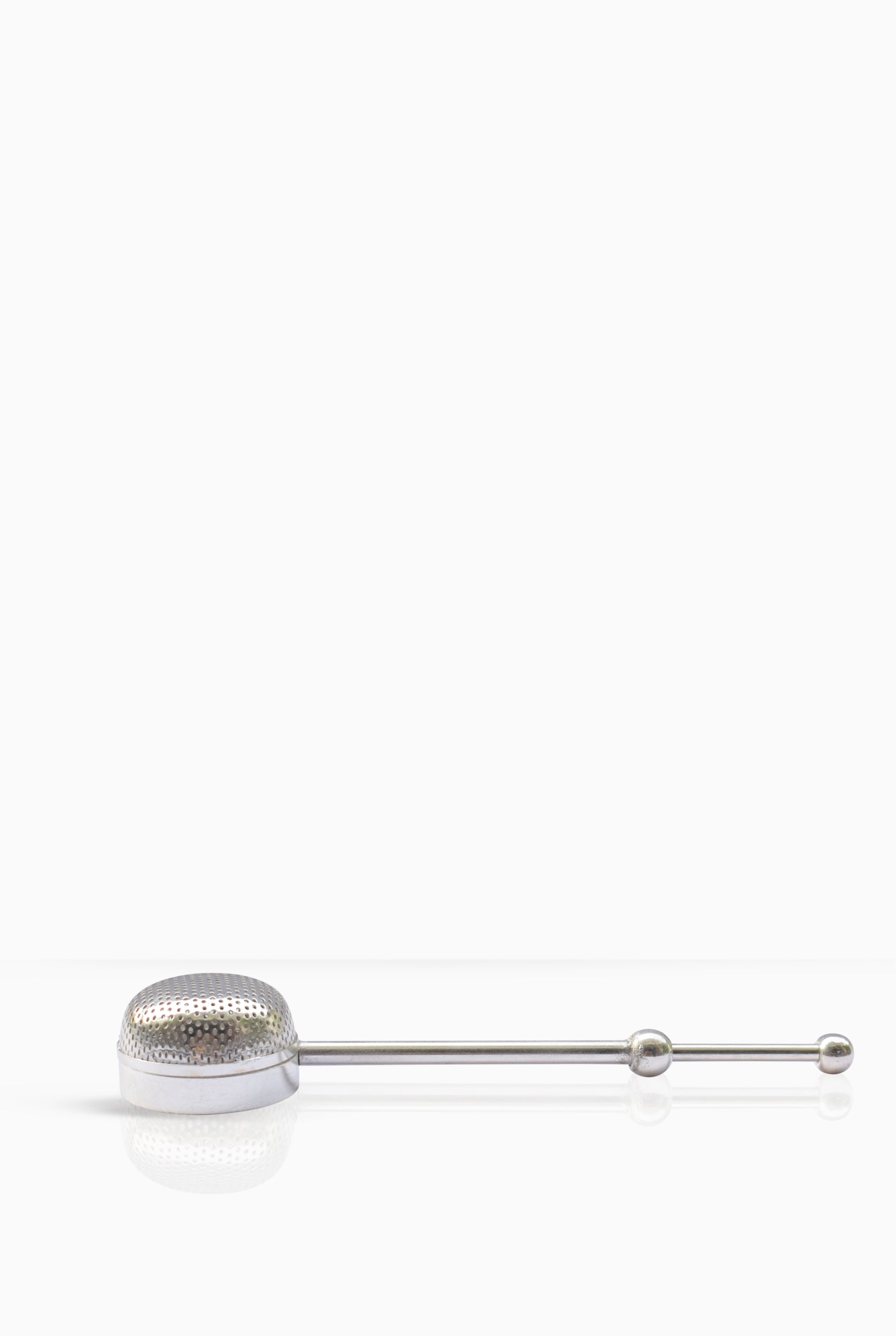 Telescopic Silver Polished Infuser